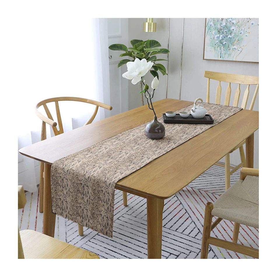  Цветная многоразовая кровать из 100% хлопка с цветочным принтом/настольная дорожка для ресторана