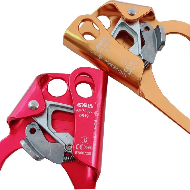 CE certified jumar ascender mountaineering descender devices