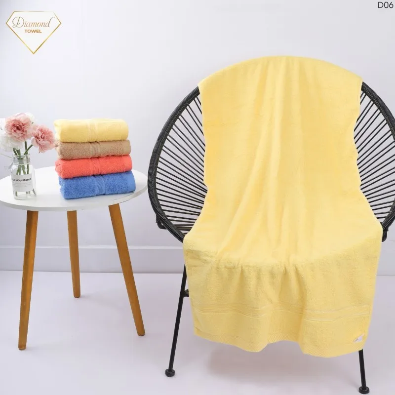 Wholesale 100% organic cotton Comfortable Affordable bath towels super soft and super absorbent towels