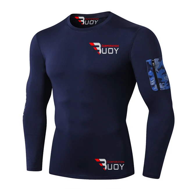 
Мужские Спортивные Компрессионные Топы с длинным рукавом, низким слоем, быстросохнущие спортивные индивидуальные мужские компрессионные рубашки с длинным рукавом 