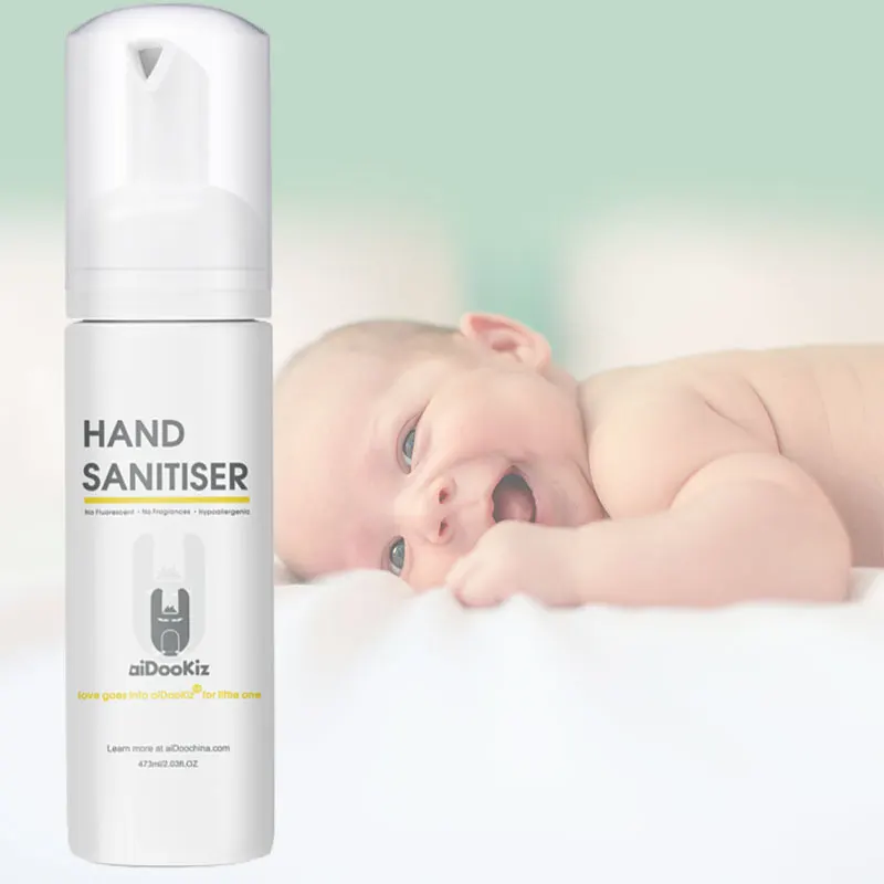 Baby and Child Adults Hand Soap Gentle Alcohol-Free Hand Cleaner, 24 Hour Protection 60ml