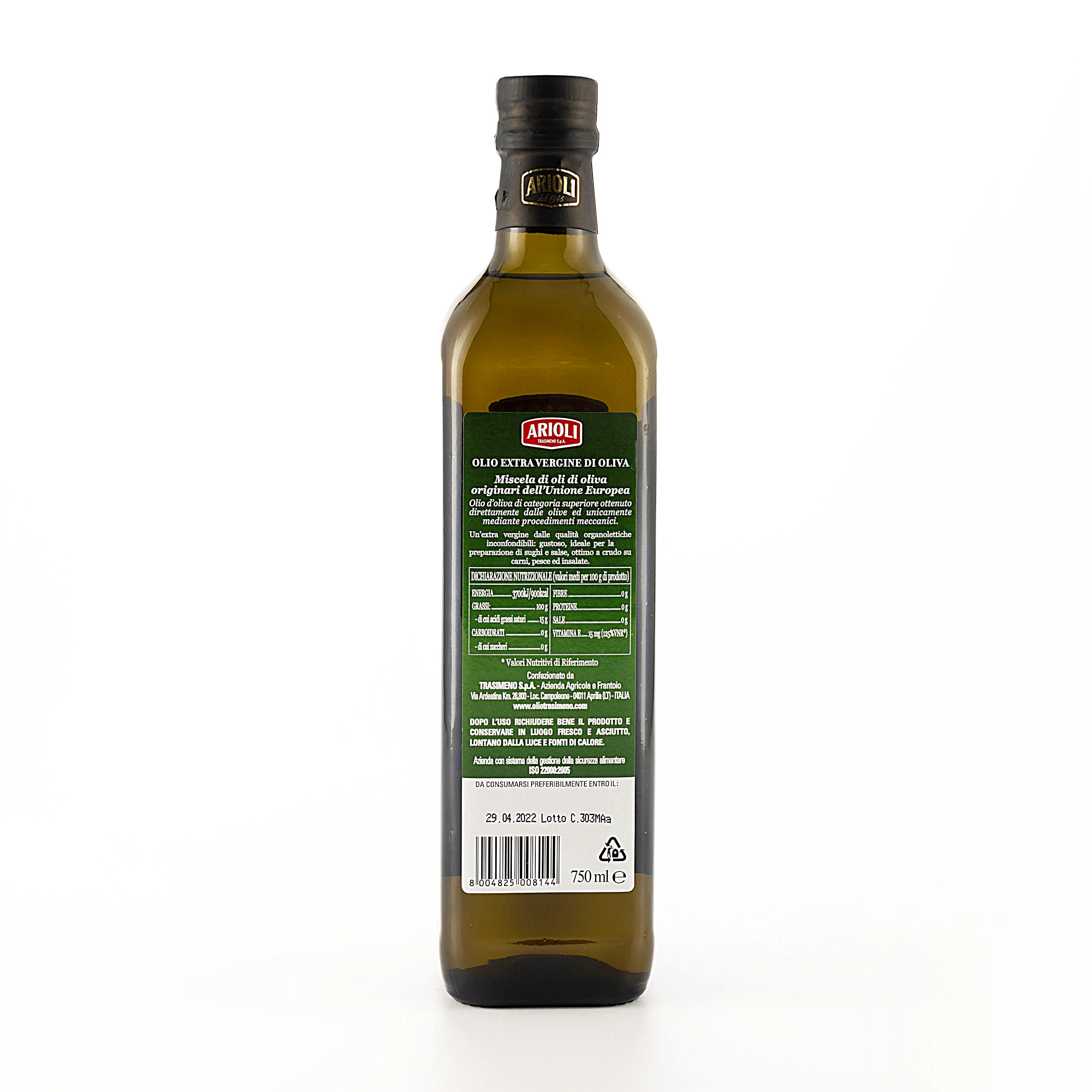 Highest quality, Selected Kosher Extra Virgin Olive Oil of European Origin SELEZIONE ARIOLI in 75 cl. for GDO