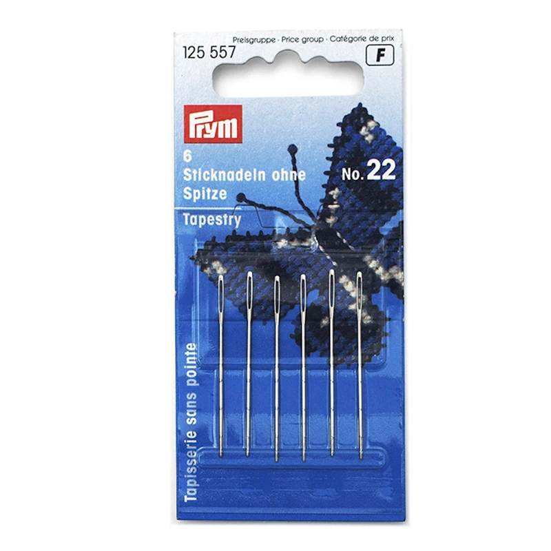 Prym Швейные аксессуары Ремесленная пряжа вязальные спицы рукоделие крупные тупые швейные иглы