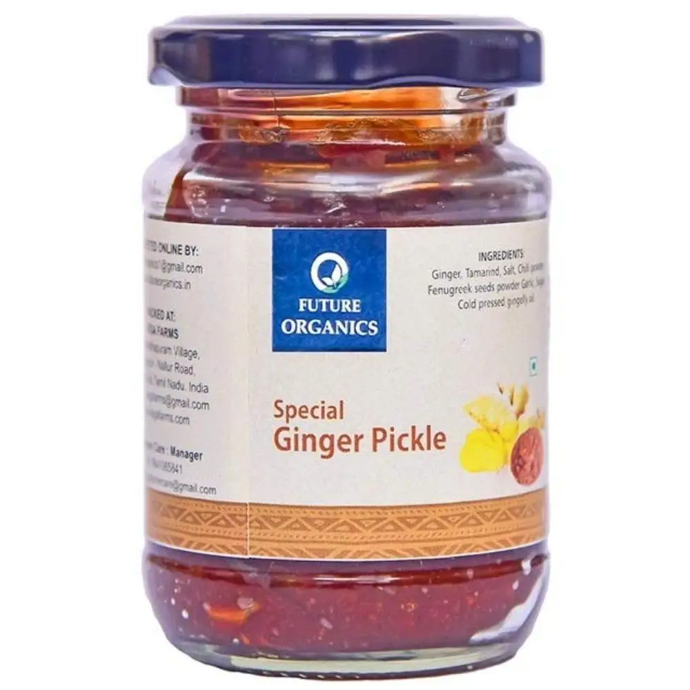 High On Demand Special Ginger Pickle 100% Standard Quality Achar with Homemade Taste and Pure Natural Healthy Ingredients