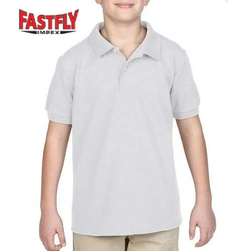 custom Best quality 100% cotton logo printing kids polo t