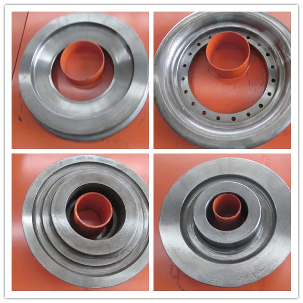 Large Size Railway Wheels Forged & Casting Steel Train Wheel Rail Wheel