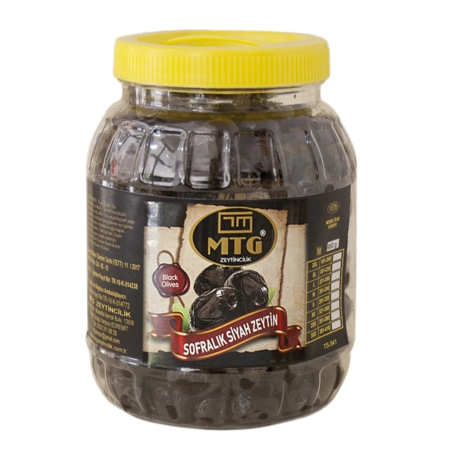 
North East Aegean Black Olive XS 1kg Pet 