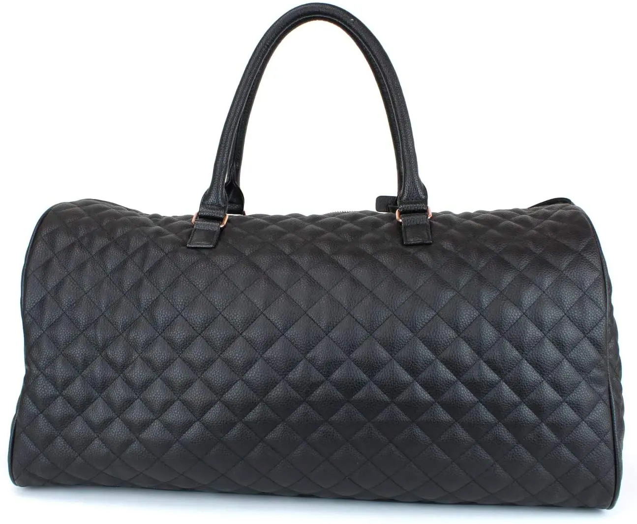 travel bag Custom logo black pu leather travel bags outdoor bowling duffle luggage bags for men