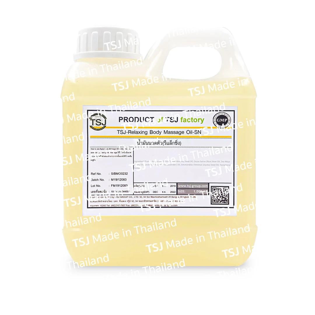 
TSJ Relaxing Body Massage Oil Professional Size 1000 ml 
