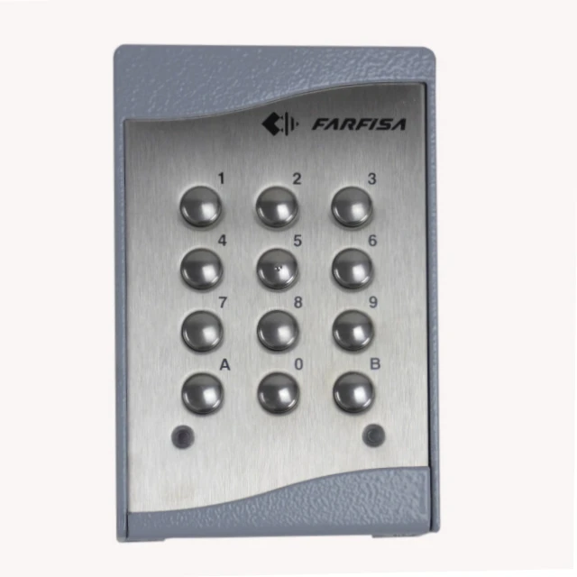 Hot selling cccess control Farfisa FC42 keypad with security code standalone in stainless steel ring doorbell