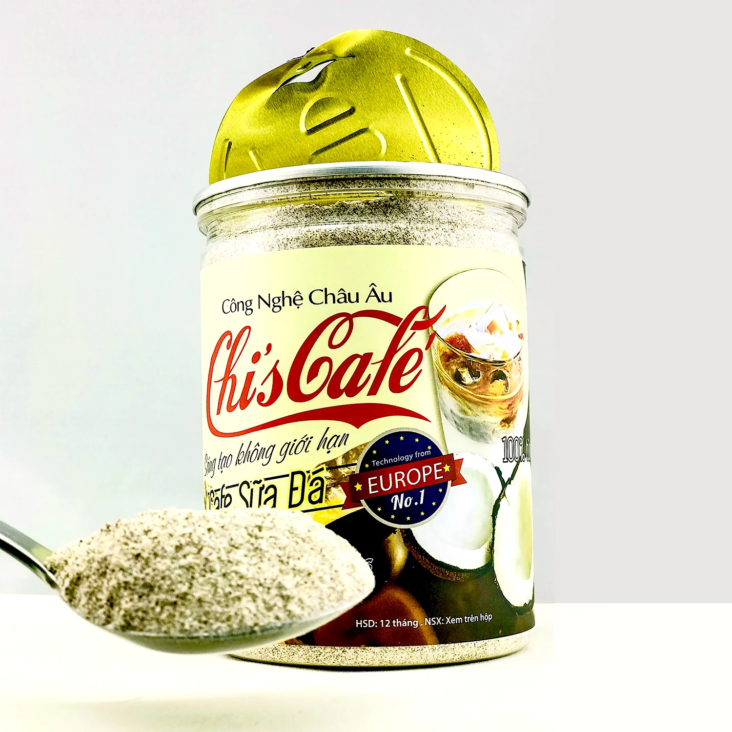 
Milk Coffee - Coconut Flavor Vietnamese Coffee Powder Easy To Use Provide Energy V-Store Private Label 