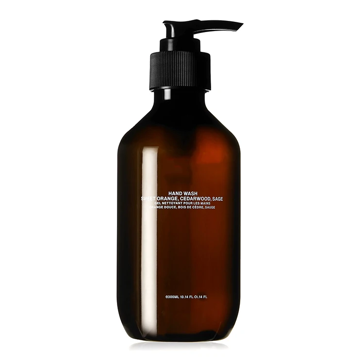 Rosemary Hand Soap Liquid Small MOQ Savon Liquide Main Custom Design 300ML Hand Wash Soap