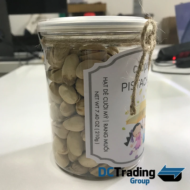  Премиум органические соленые фисташки 210 г с высококачественной упаковкой-оригинальная вьетнамская индивидуальная упаковка