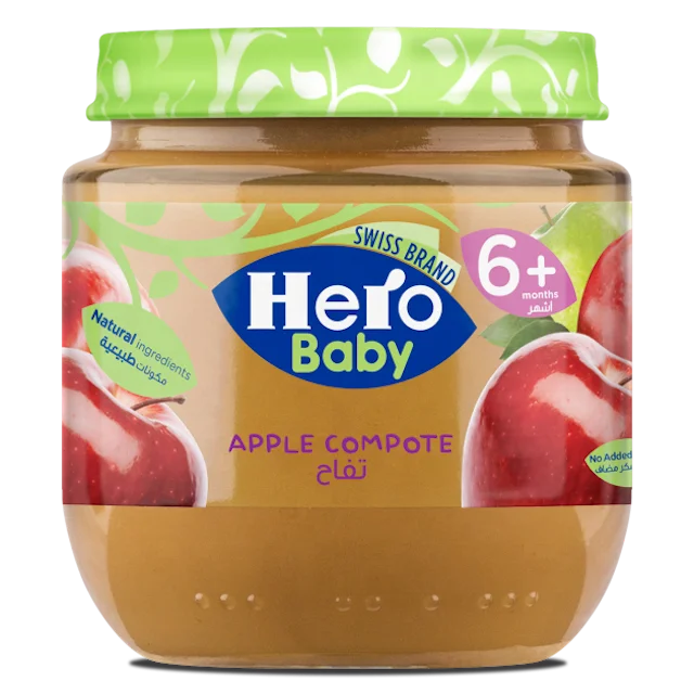 Героями для маленьких мальчиков фруктов Пудинг в 800g контейнеры, герой младенца куры кастрюля для продажи оптом, 8 злаков с молоком Hero детского питания