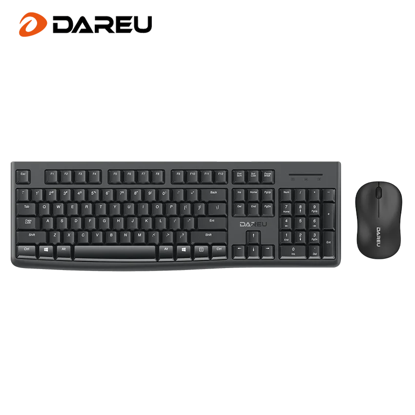Профессиональный производитель Dareu MK577G беспроводная клавиатура и мышь комбинированная Волшебная мембранная беспроводная клавиатура
