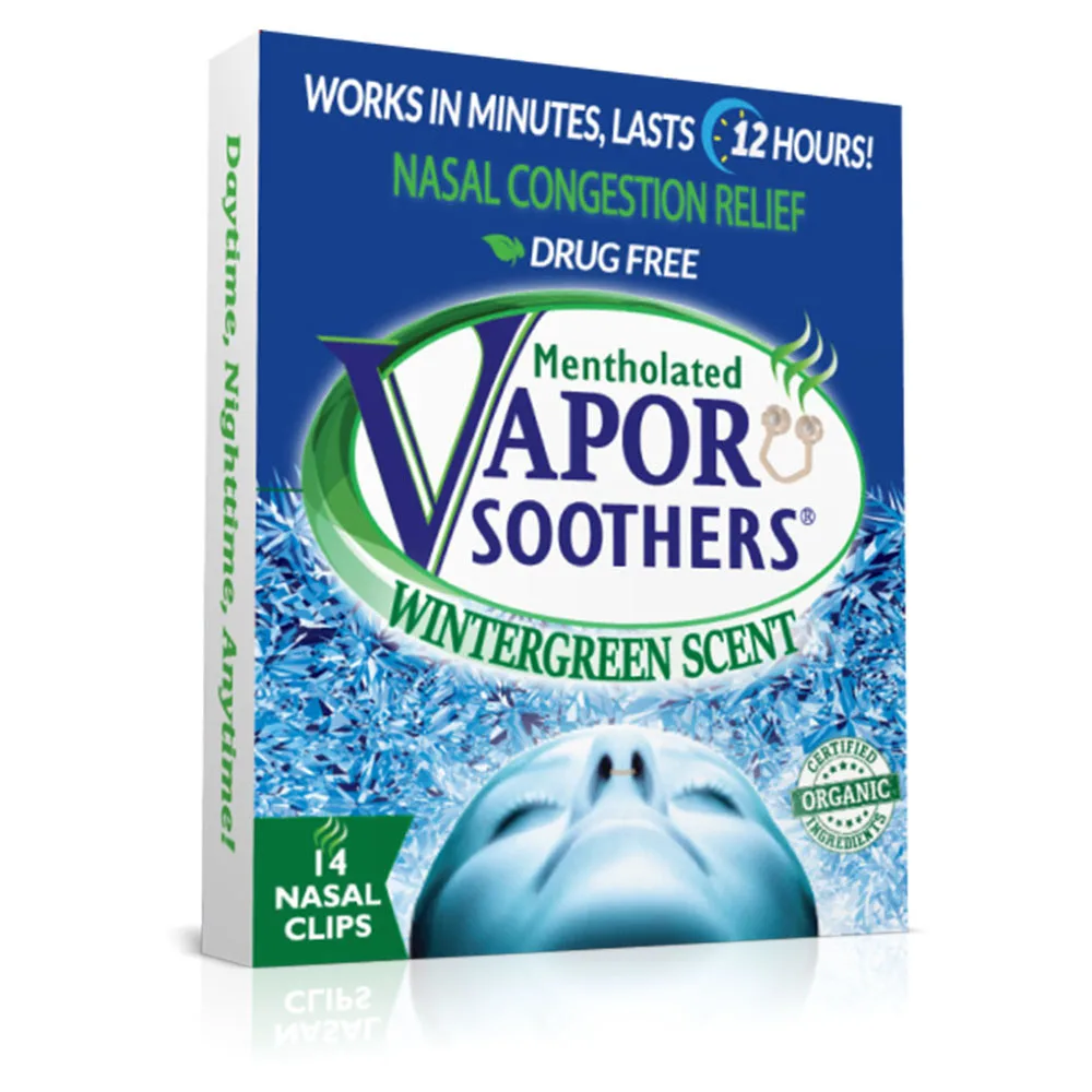 Паровой сопутствующий носовой расширитель на американской основе с запахом Wintergreen 14ct премиального качества