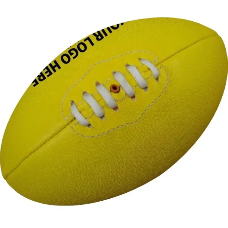 Австралийские футбольные резиновые мячи AFL, сшитые вручную австралийские футбольные мячи, полностью сшитые вручную и для профессионального использования