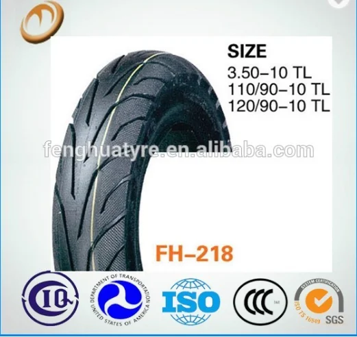 
Qingdao factory motorcycle scooter tyre 350-10 
