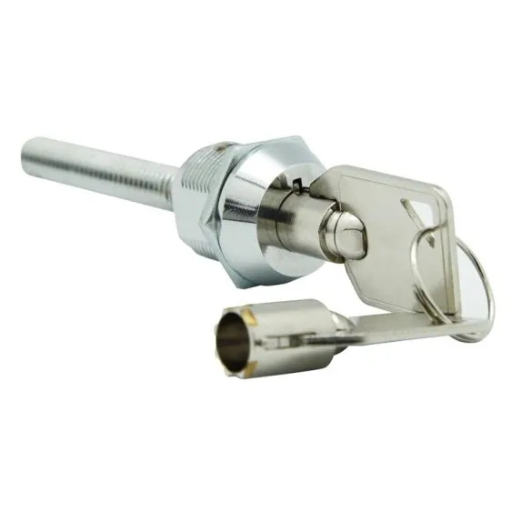 
Vending machine lock with tubular key for vending machine 