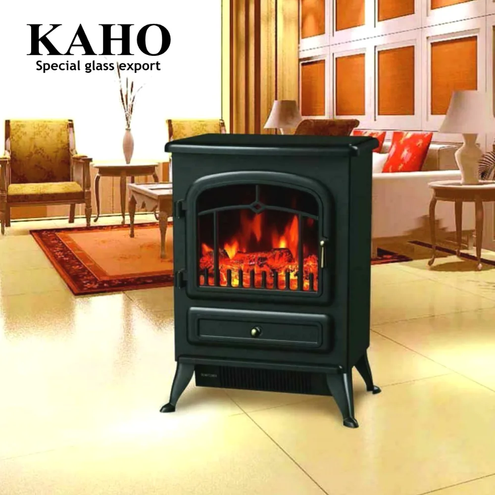 High temperature durable stove glass for fireplaces