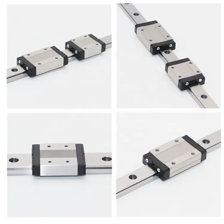 CNC Steel Miniature Linear Guides MGN3C MGN5C MGN7C MGN9C MGN12C MGN15C 3D Printing Replaceable HIWIN Guideway Bearings