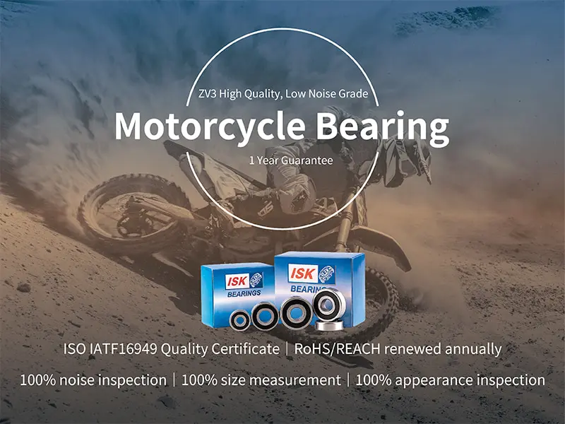 Motorcycle bearing Z3V3 P6 Deep Groove Ball Bearing 6200-2RS 6200 2RS RS 1 Years Warranty