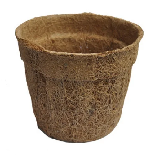 new design degradable round seeding Germination Coconut Coir Pots Coco Baskets for Plants