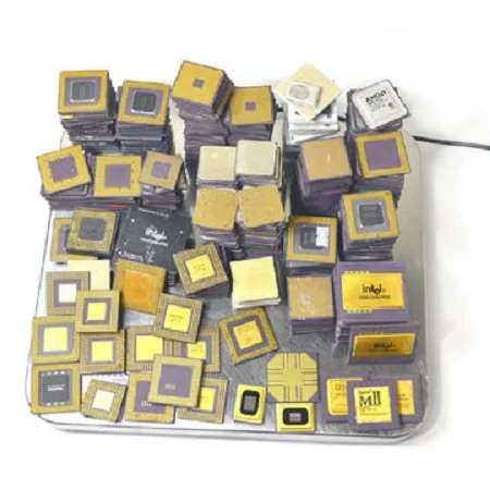 Whole Sale Pentium Pro Gold Ceramic CPU Scrap / High Grade CPU Scrap / Computers