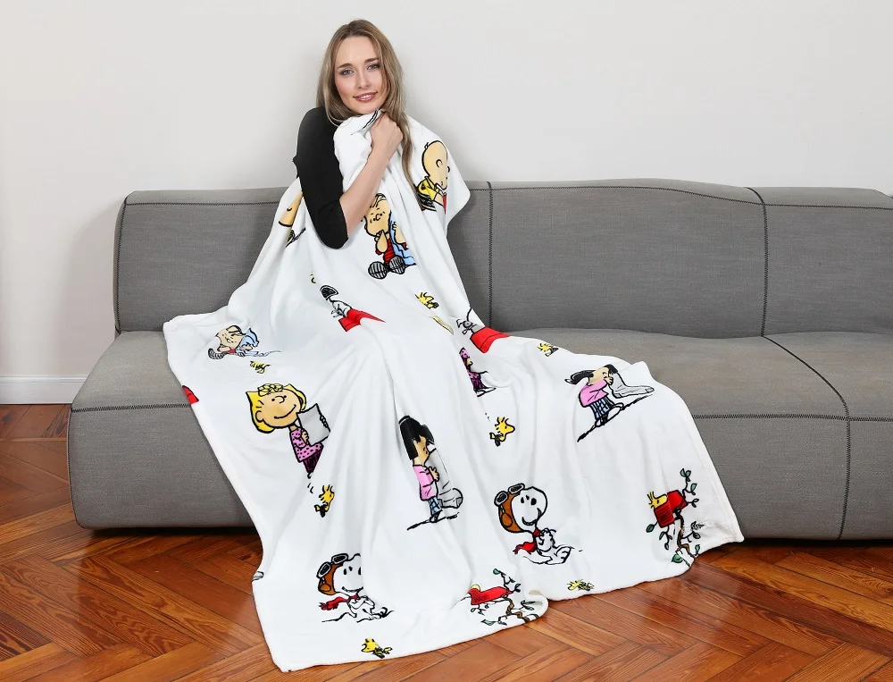 
KANGURU PEANUTS FLEECE BLANKET 