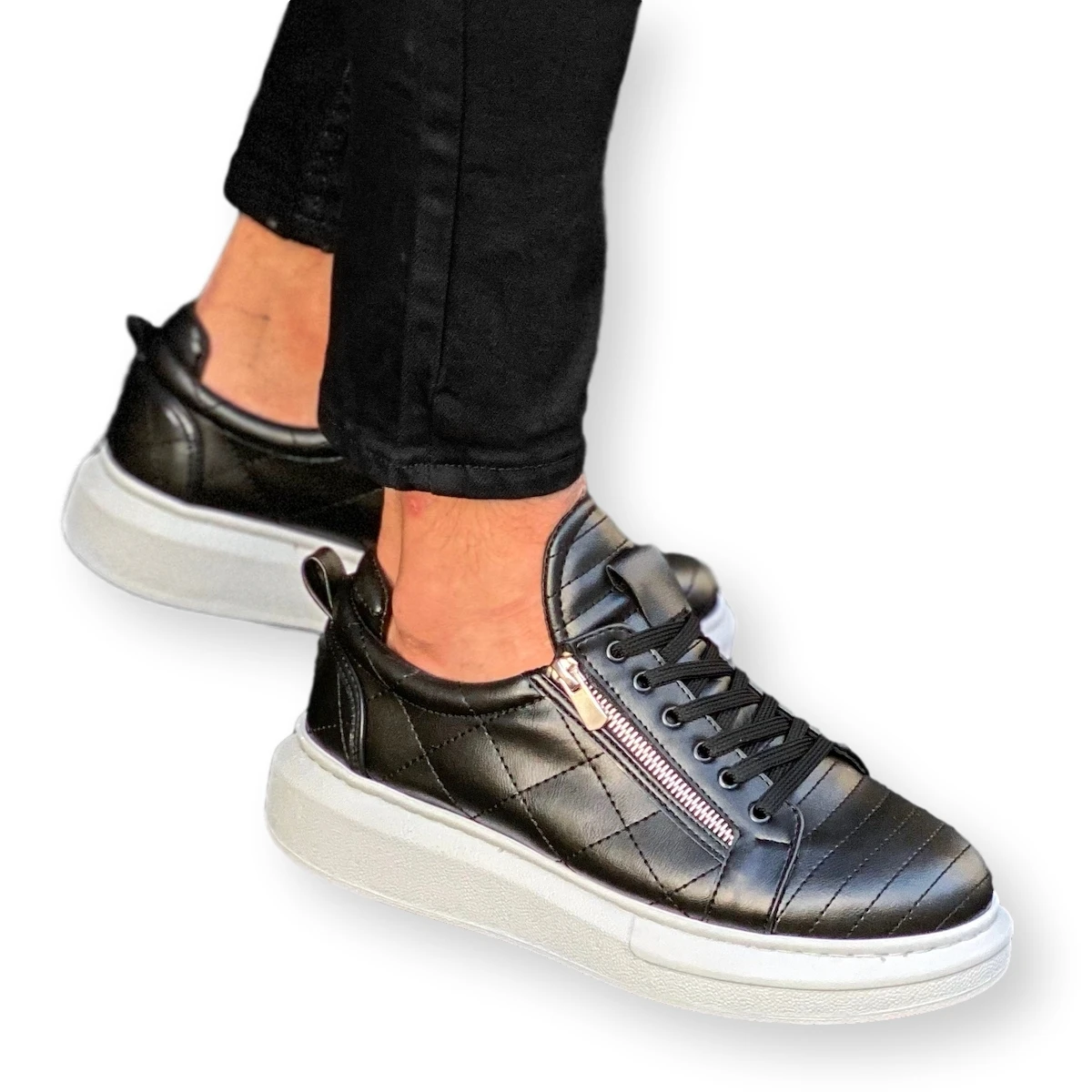 zip style men sneakers mens shoes 2021 latest trend new arrival shoe wholesale discount offer with OEM service