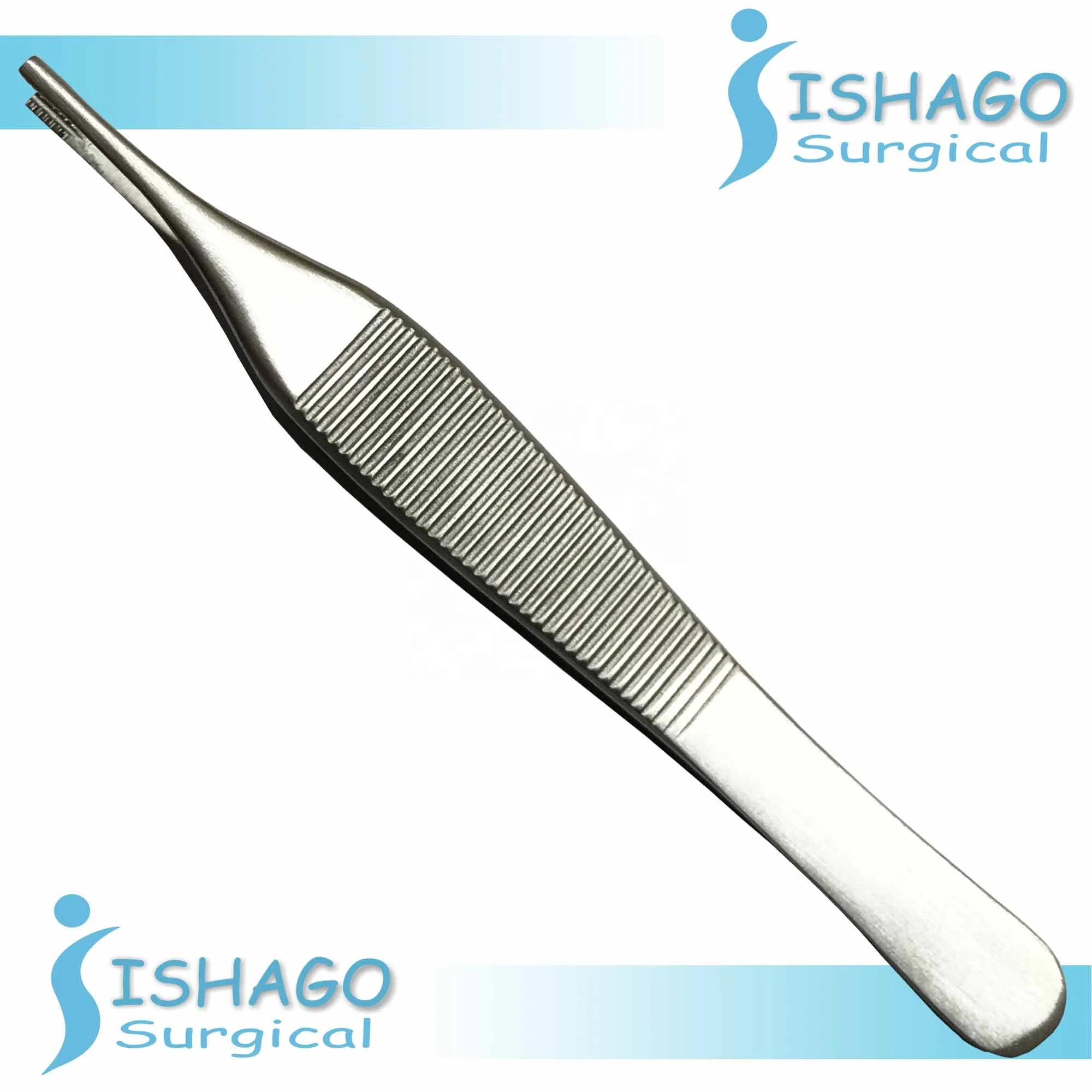 Adson Dressing Tissue Forceps with Serrated tip / Teeth, Surgical Instrument
