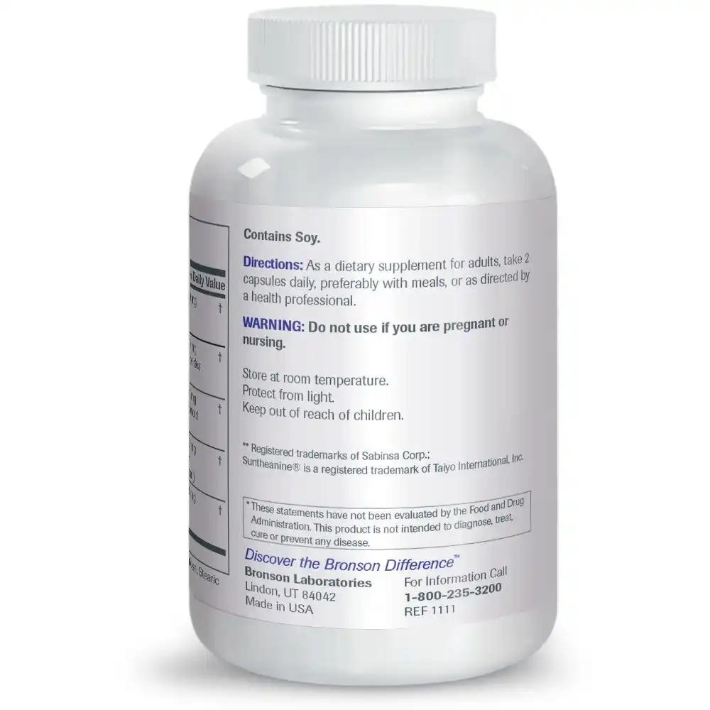 
Mental Focus Formula - 60 Vegetarian Capsules 