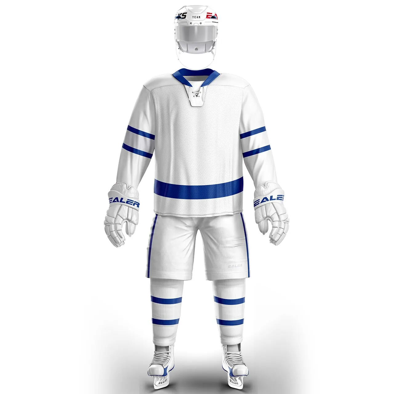 Runfly ice hockey T-shirt Polyester Team Custom Men And Women Sublimation Universal OEM Practice League Ice Hockey Jersey