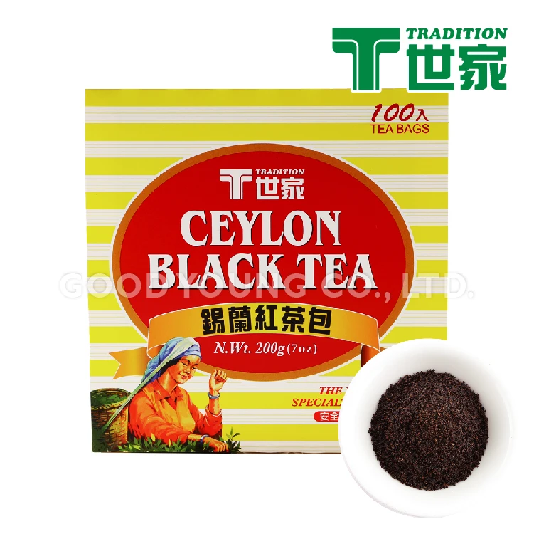 Black Tea Bag Breakfast Tea Taiwan Wholesale Ceylon Black Tea