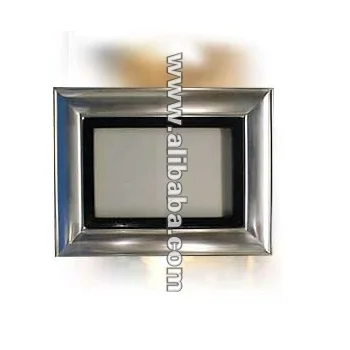 Silver plated photo frame metal photo frame,2012 photo frame