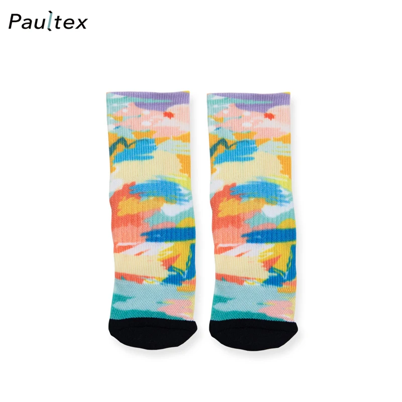 Custom Colorful Printing Matching socks for Mom and kids 2020