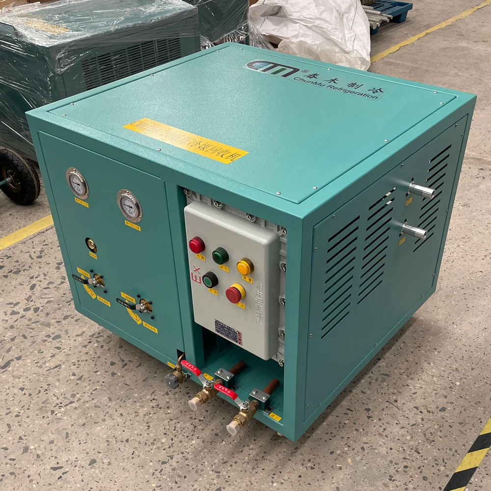 R123 Low Pressure Refrigerant Recovery And Recharge Machine