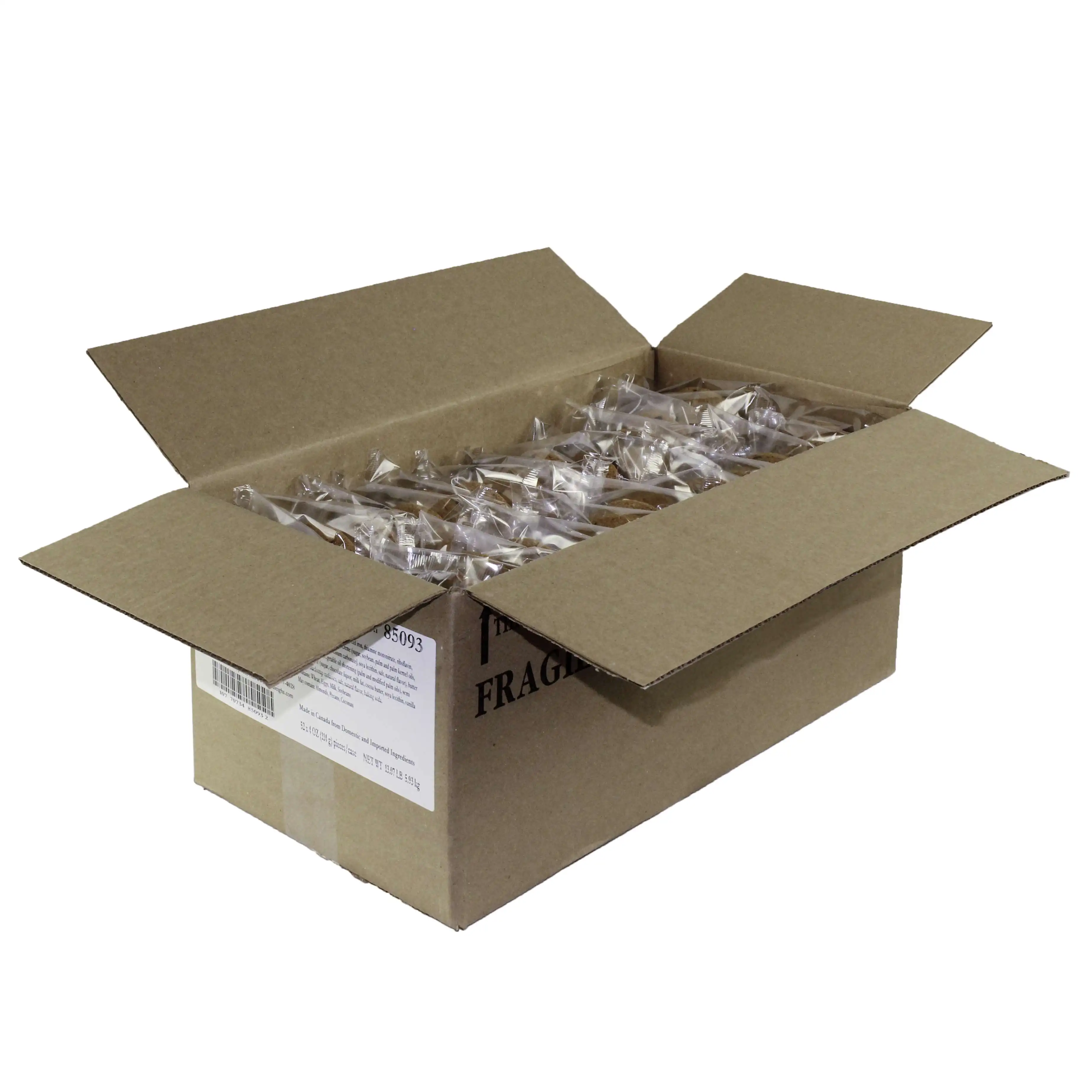 Печенье с шоколадными чипсами fillook, отдельная часть, 4 унции-52 в коробке