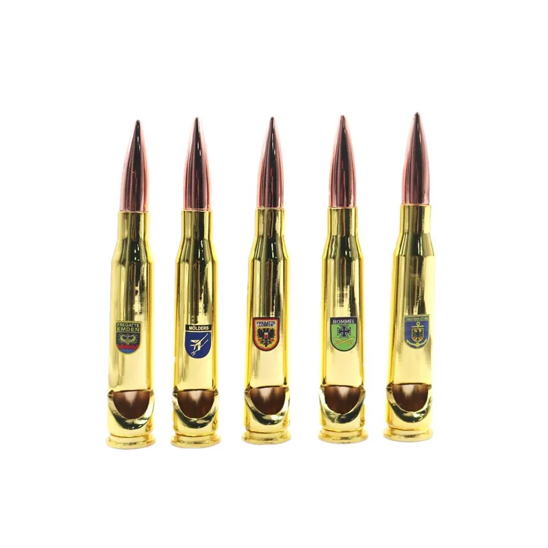 Cheap custom logo keychain 50 caliber bullet bottle opener