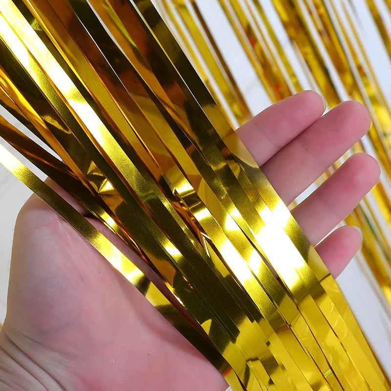 Wedding backdrop tinsel curtain photo booth backdrop foil door curtain birthday sequin backdrop party decorations