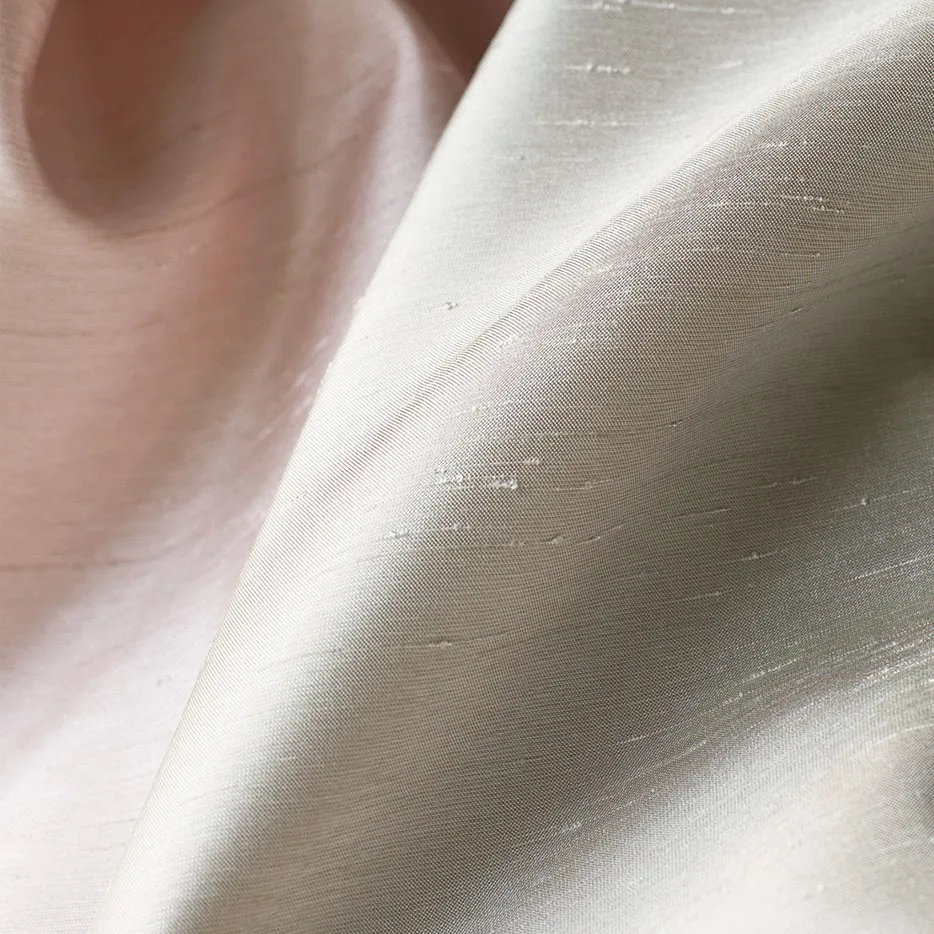 Texture of the gentle fabric will soften the atmosphere of the room.