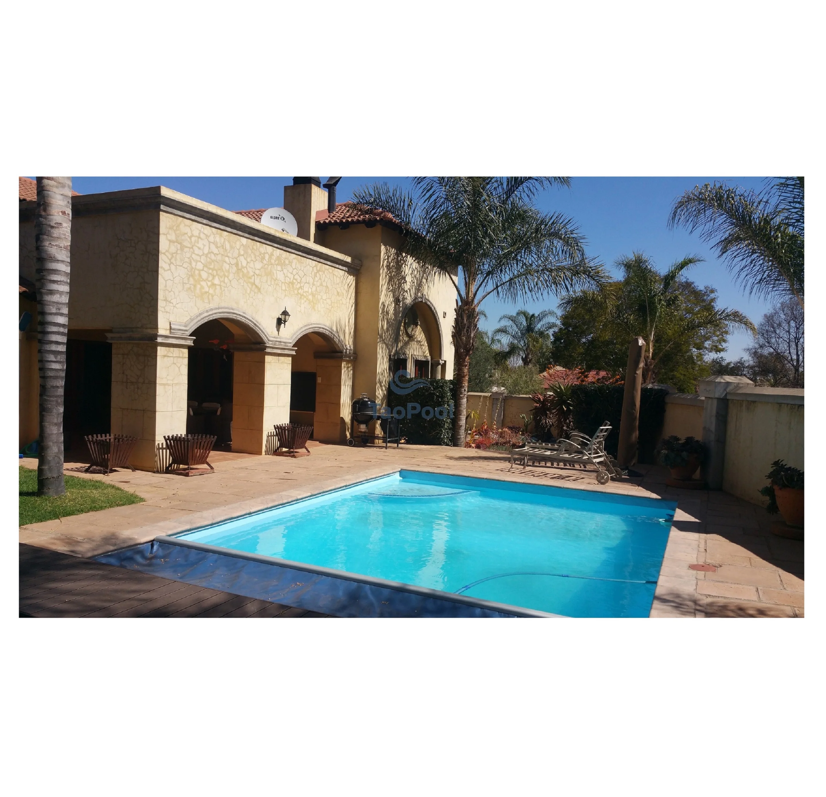 UV Protection In-Wall Pool Tarpaulin Safety Winter Pool Covers