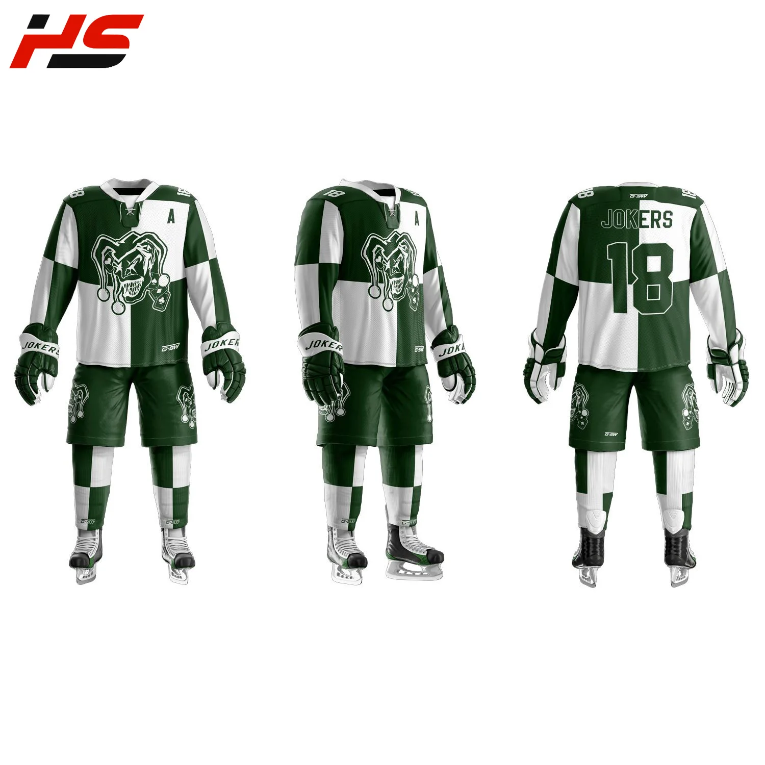 
100% Polyester Team Breathable Field Hockey Jersey Men Sublimation Ice Hockey Uniform. 