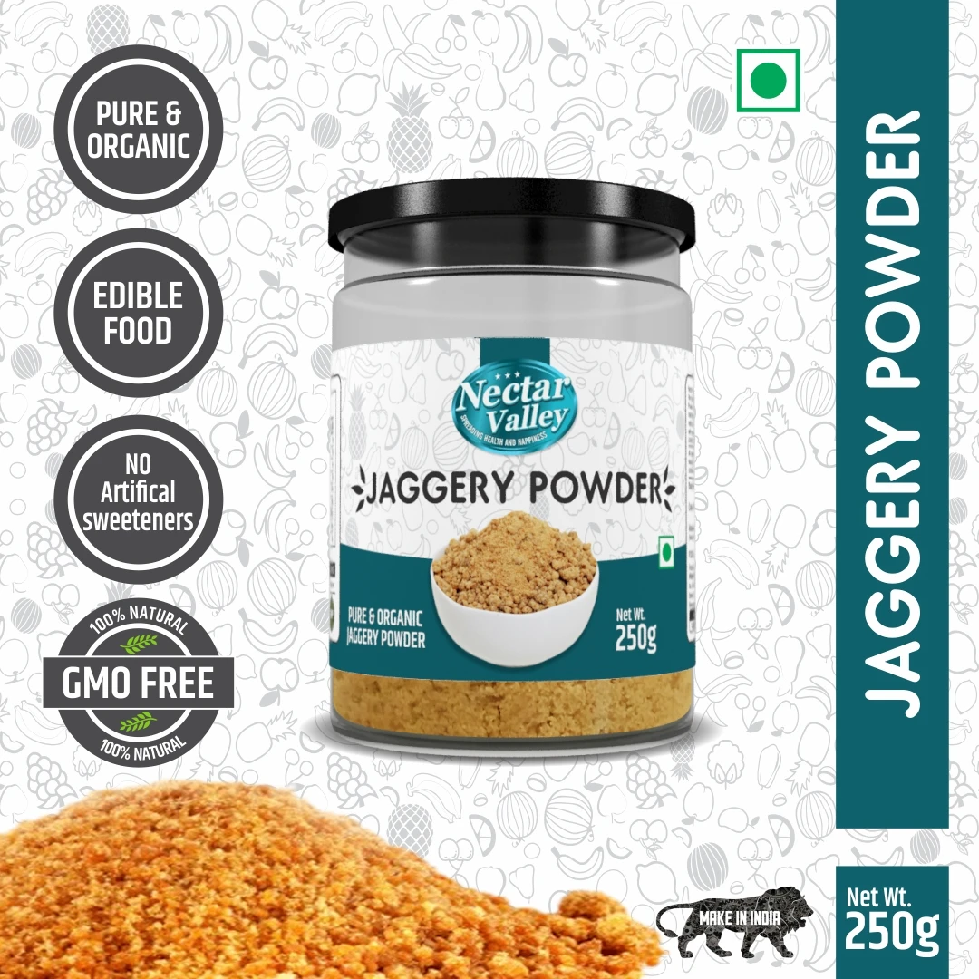 
Nectar Valley Jaggery Powder Gur Free From Additives, Pesticides & Nutritionally Rich 