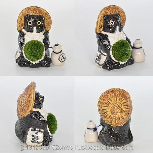 
Exclusive bonsai pot ceramic real moss animal bonsai nursery pots Japan Made 