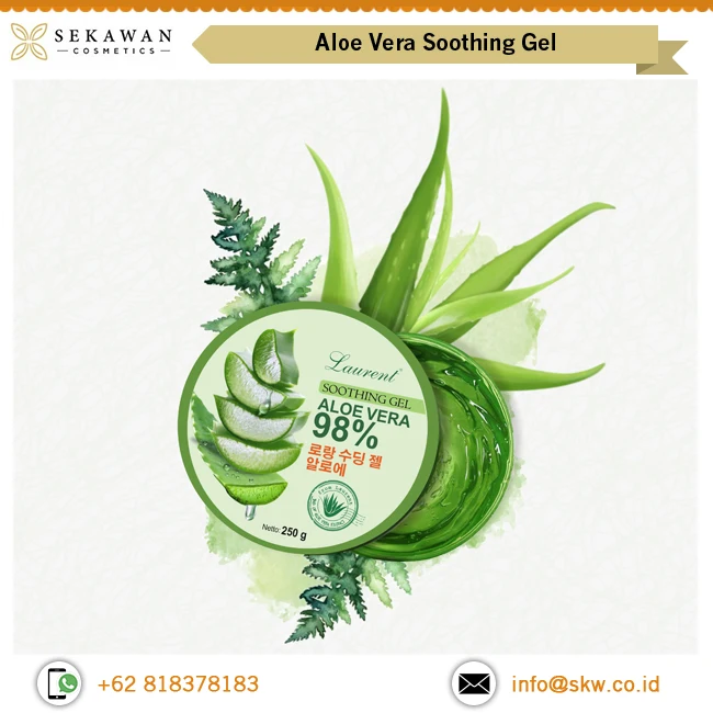 All Skin Type Moisturizing Soothing 100% Pure Natural Organic Aloe Vera Gel