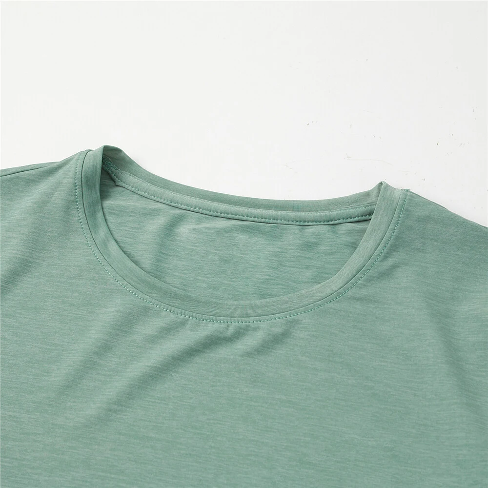 Army Camouflage T-shirt Men Short Camo T Shirt Zipper Quick Dry Breathable Hiking Hunting Military Tactical Tshirt Women Summer