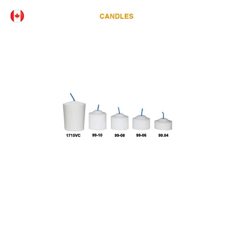 2021 г., оптовая продажа, свечи воска без запаха для овощей