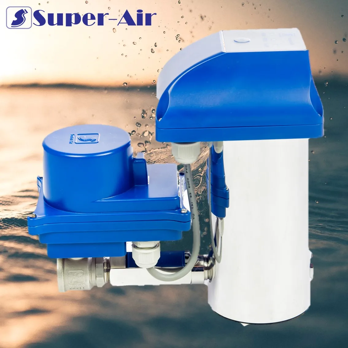 Taiwan-Made Motorized Ball Valve Type Zero Air Loss Energy-Saving Good Condensate Drain for High Pressure Air Compressor System