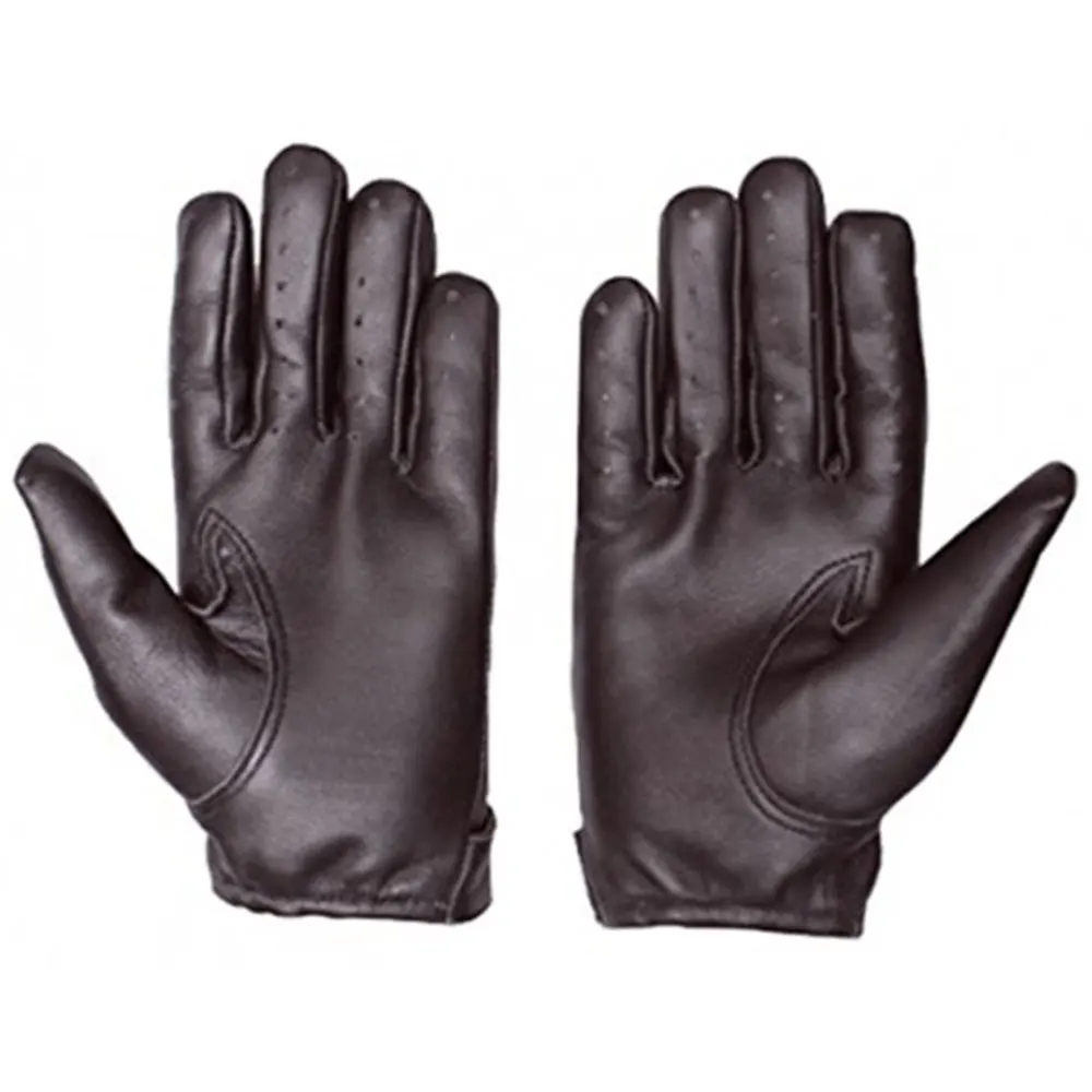 Кожаные перчатки для вождения классические мужские модные коричневые из овечьей кожи